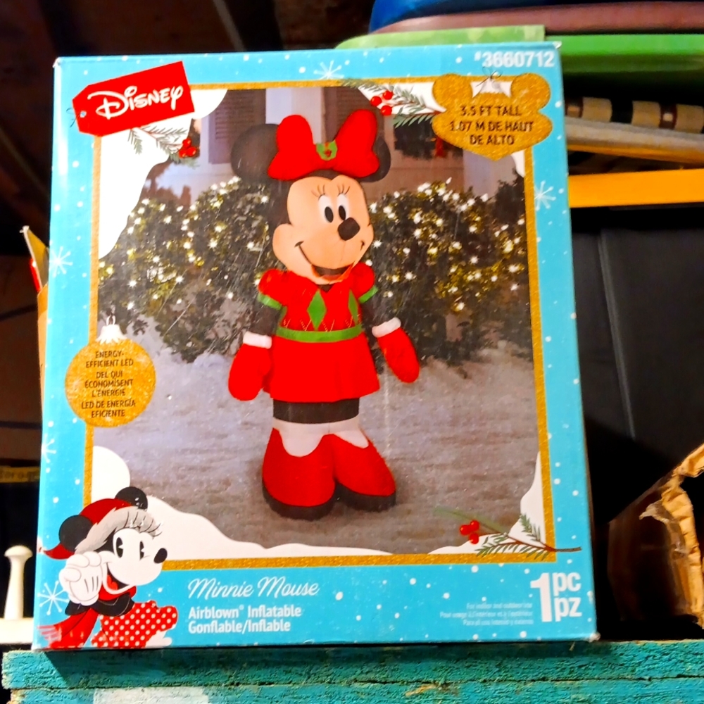 Disney Mini mouse air blown inflatable